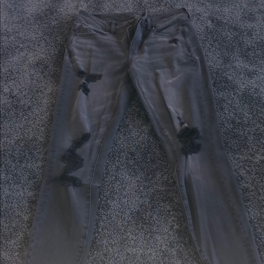 American Eagle destroyed jeans